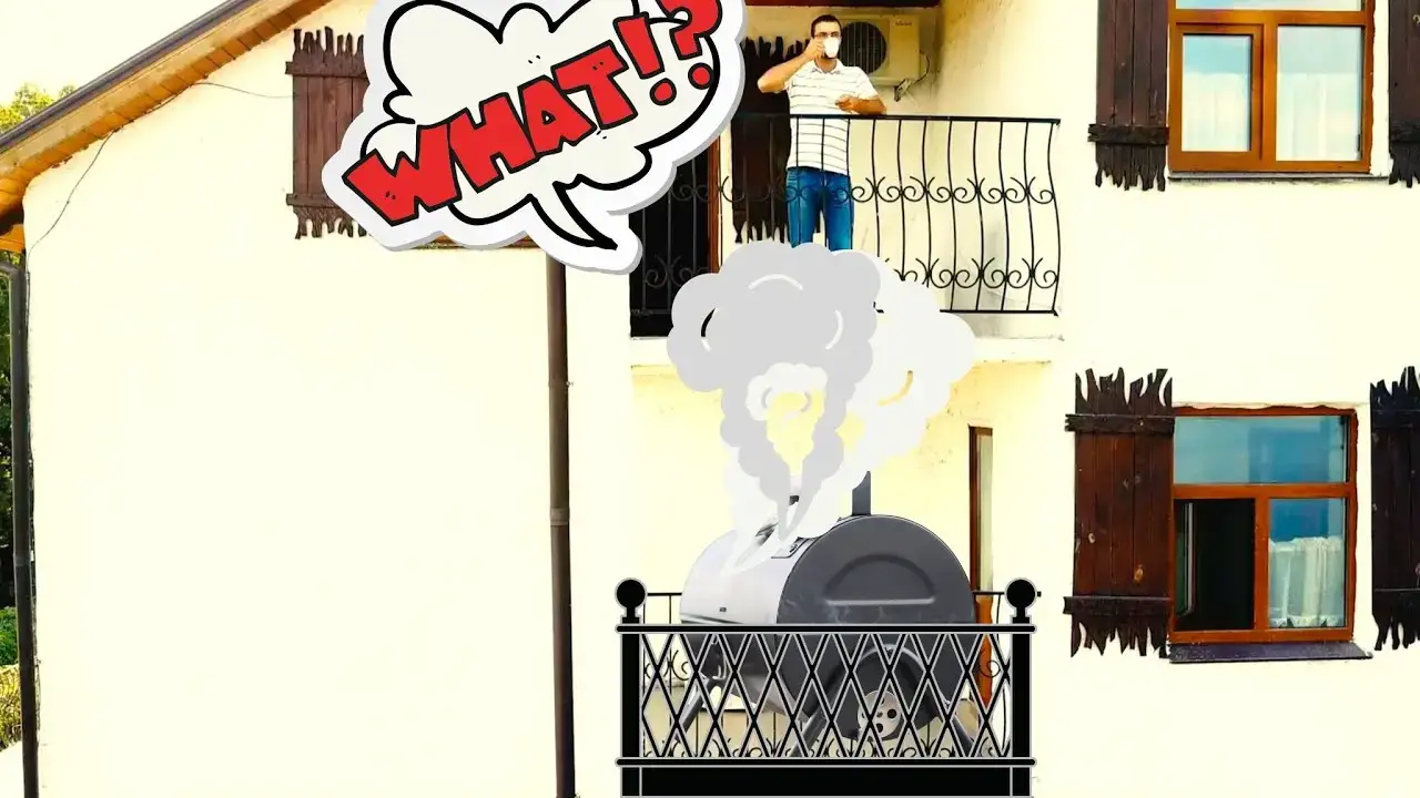 'Video thumbnail for Can you use a BBQ SMOKER on a balcony? Let's find out!'