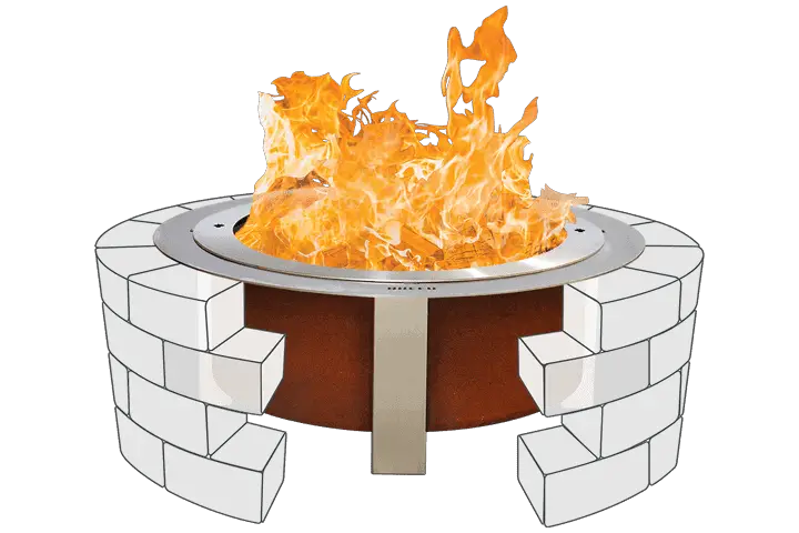 Choosing The Right Fire Pit Ring and Insert