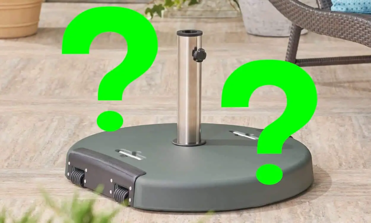 Are Patio Umbrella Bases Universal?[Base Weight Guide] Clever Patio