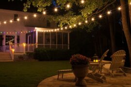 Patio Guru Answers: How far apart should patio lights be?