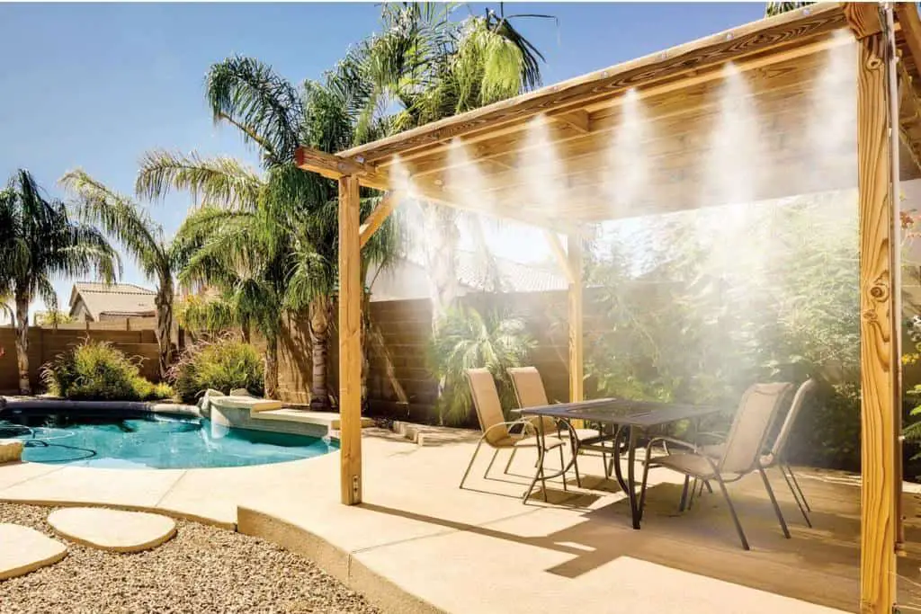 Is a High Low-Pressure Patio Misting System Worth It