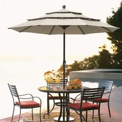 Patio Umbrella Size What For My, Outdoor Table Umbrella Sizes