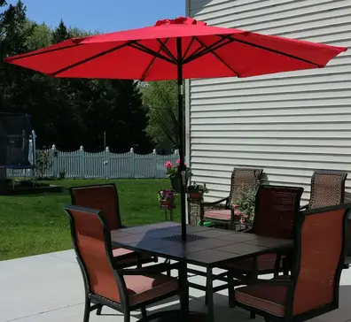 Patio Umbrella Size What For My, What Size Umbrella For 84 Inch Table