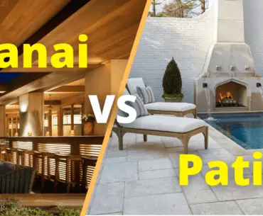 What's the difference between lanai and patio