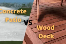 Wood Deck vs Cement Patio: What’s More Economical?