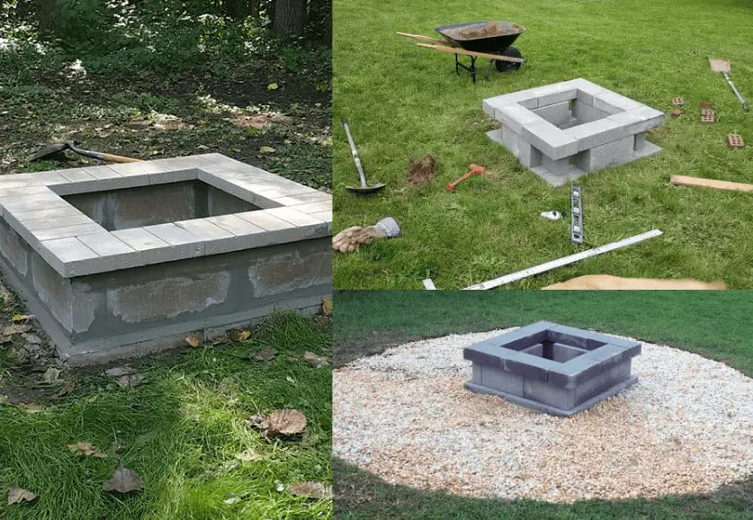 Cinder Block Fire Pit Ideas and Cost