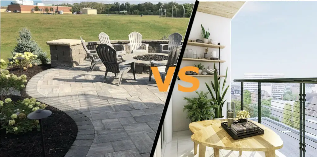 Balcony vs Patio What's the Difference?