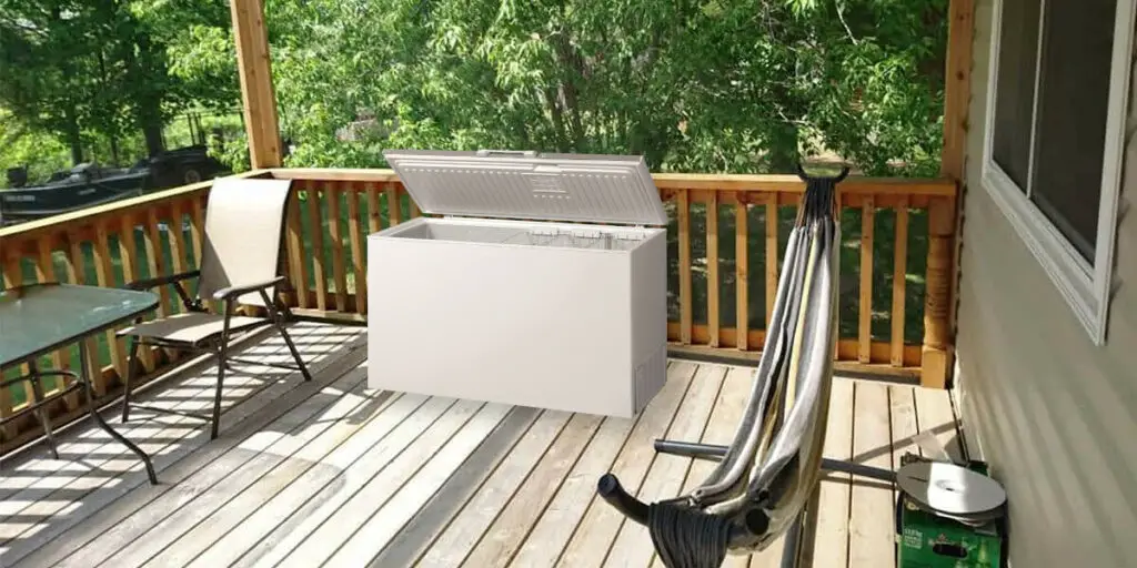 Can You Keep A Chest Freezer On A Porch