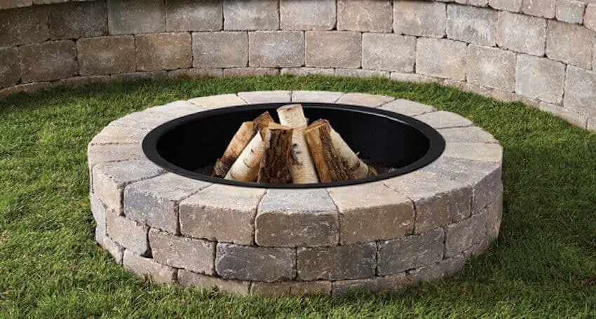 Fire Pit Calculator, 28 Square Fire Pit Ring
