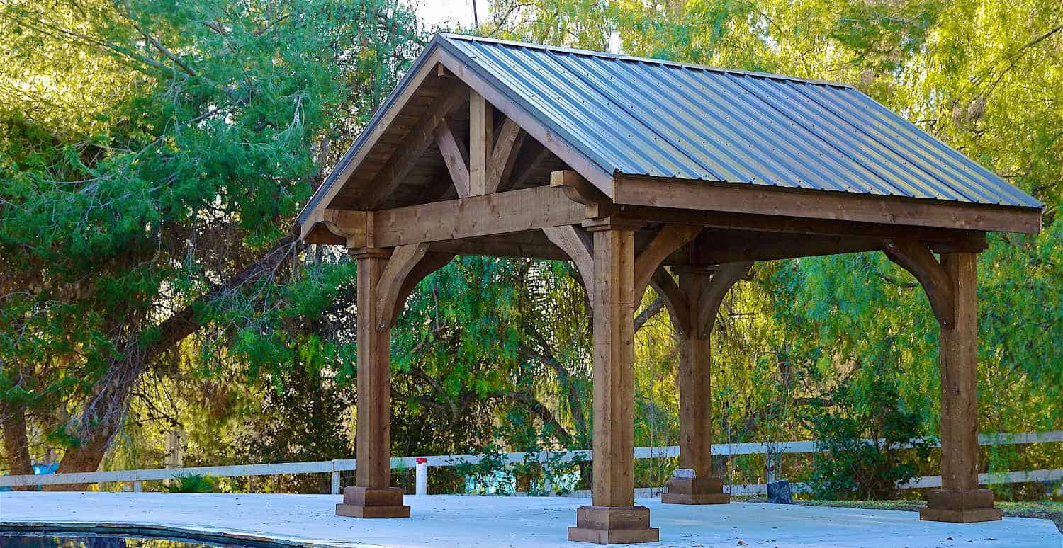 [DIY] Building A Freestanding Patio Cover [10 Ideas] Clever Patio