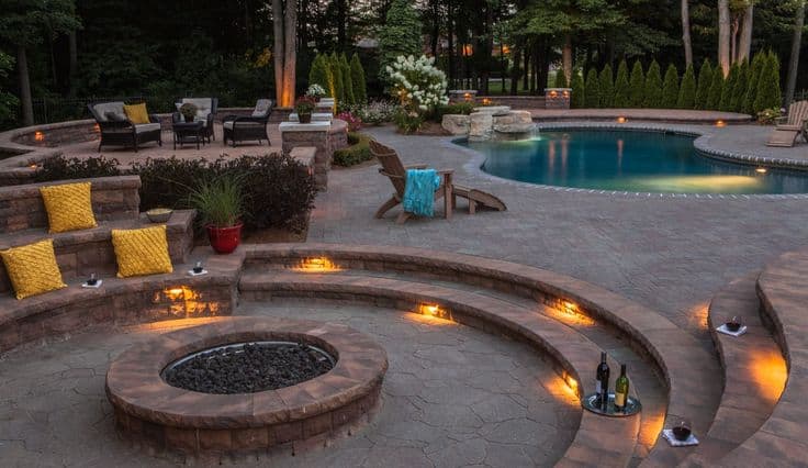 Can You Have a Fire Pit Close To A Pool