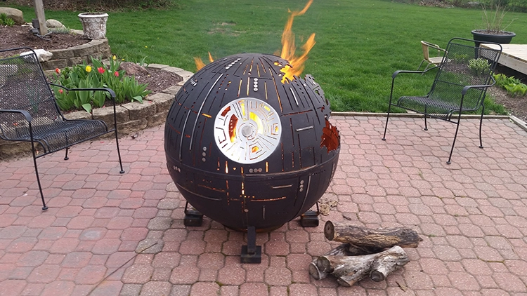 buy a Star Wars Death Star Fire Pit