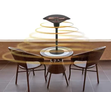 Patio Table with Heater