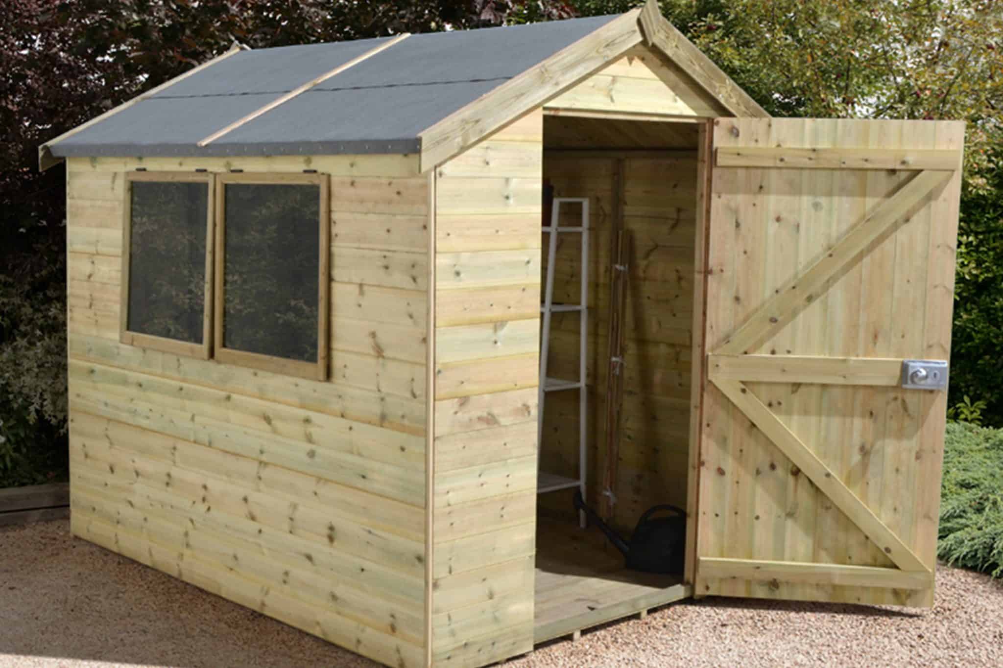 What Wood Is Best to Build a Shed? Guide) Clever Patio