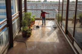 13 Effective Ways to Clean Balcony Floor