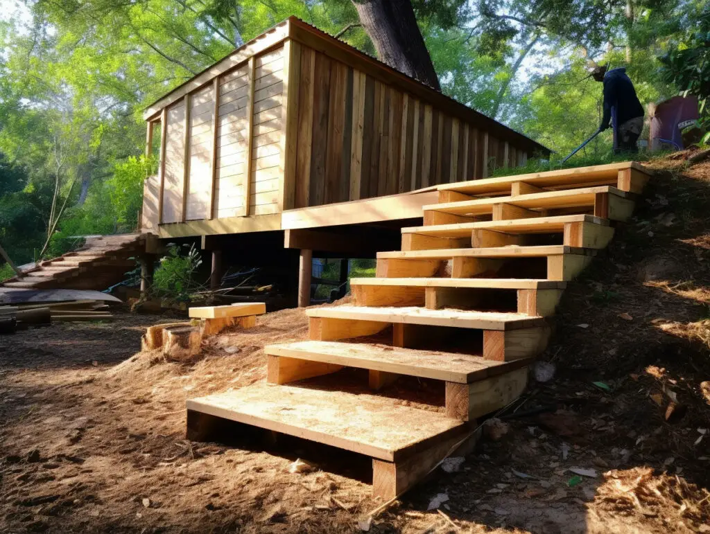 how to build shed ramp
