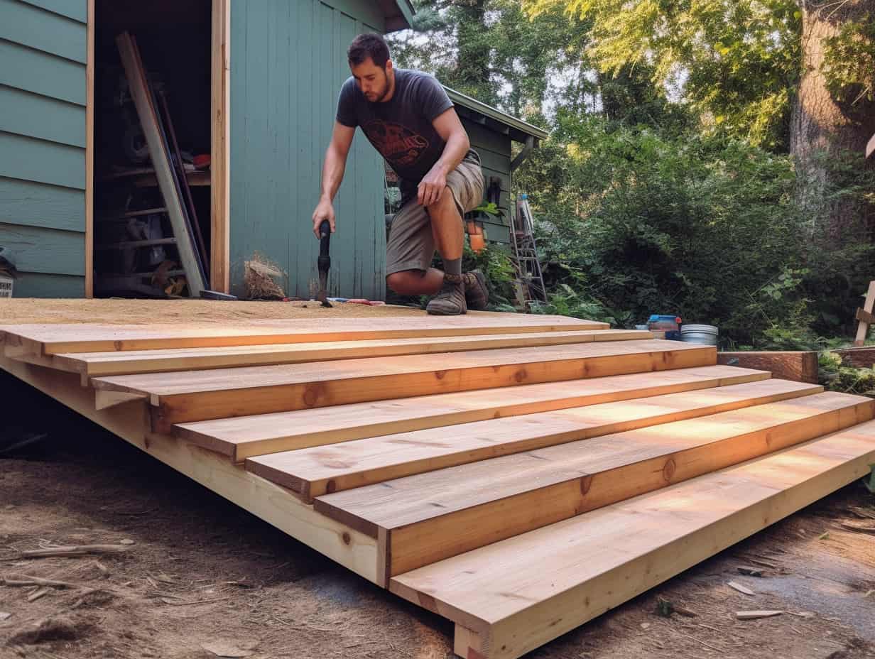 Building a Shed Ramp Simple Steps to Follow Clever Patio