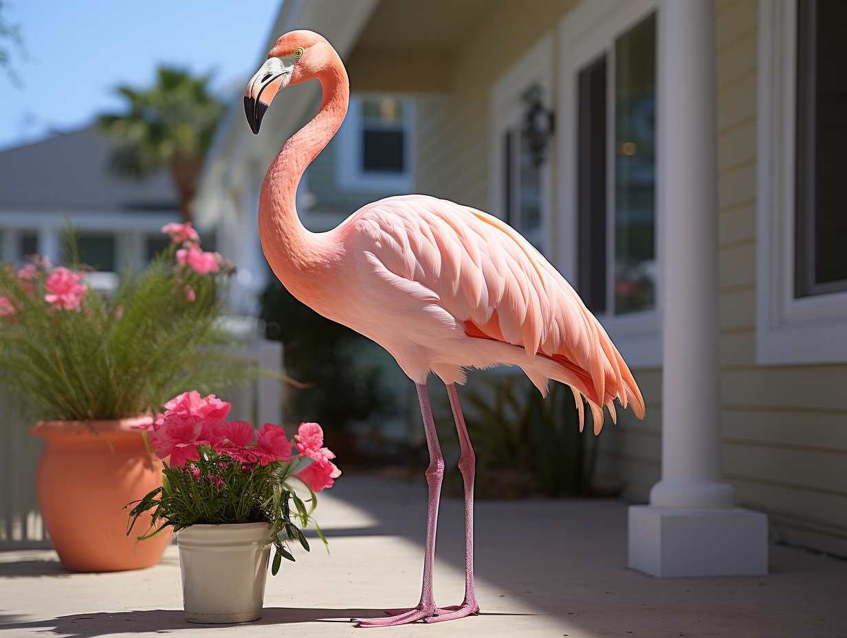 What Does Having a Flamingo on Your Porch Mean