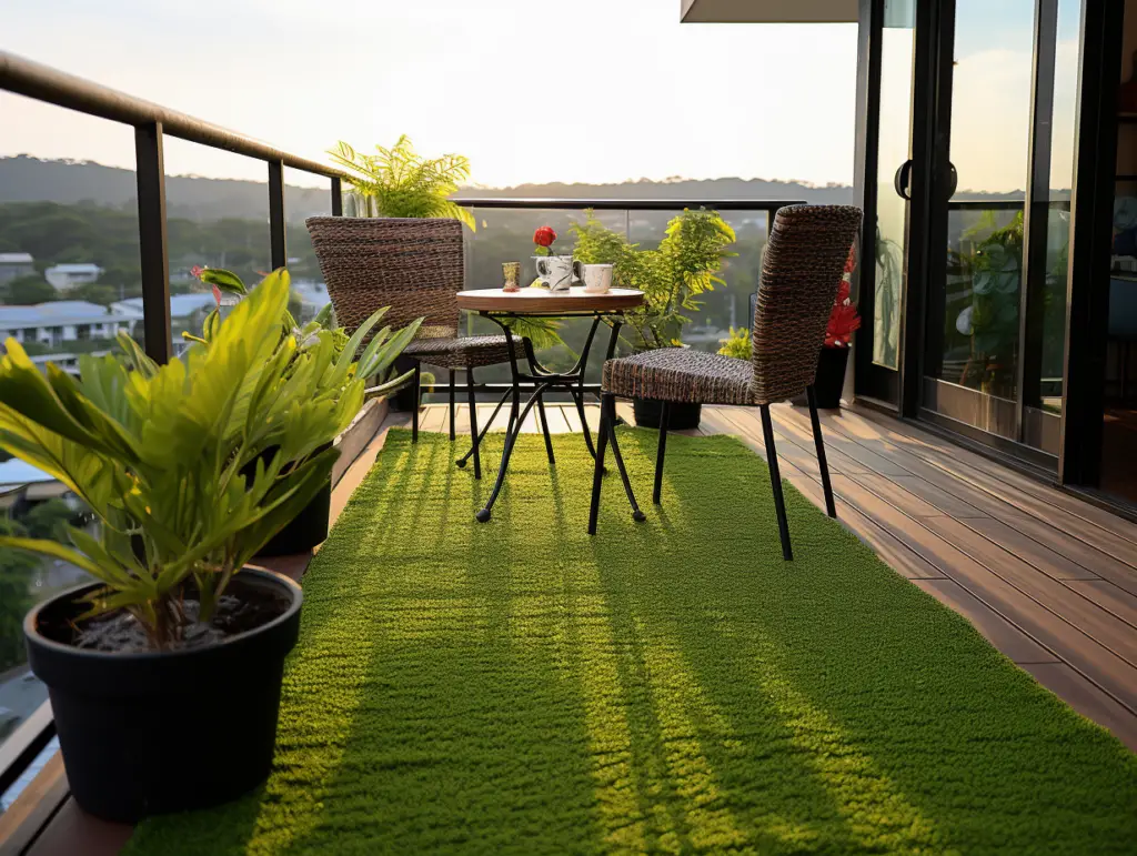 artificial grass for balcony