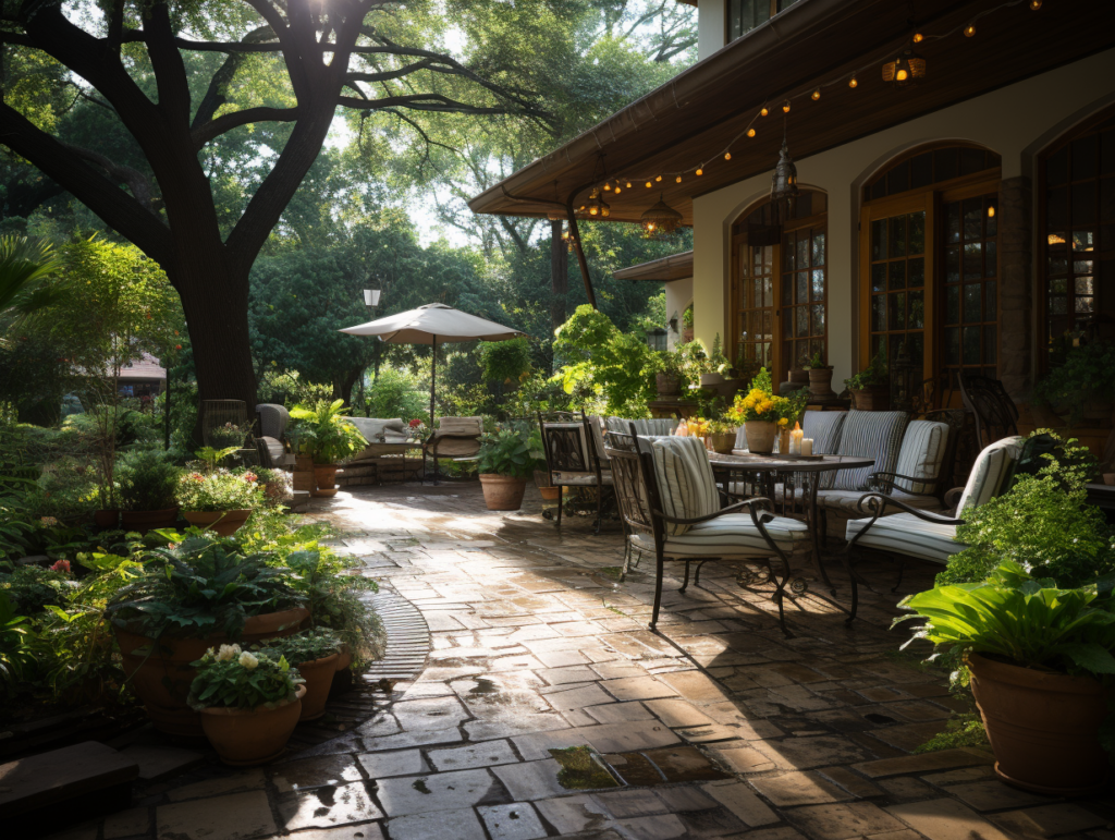 how to build a raised patio