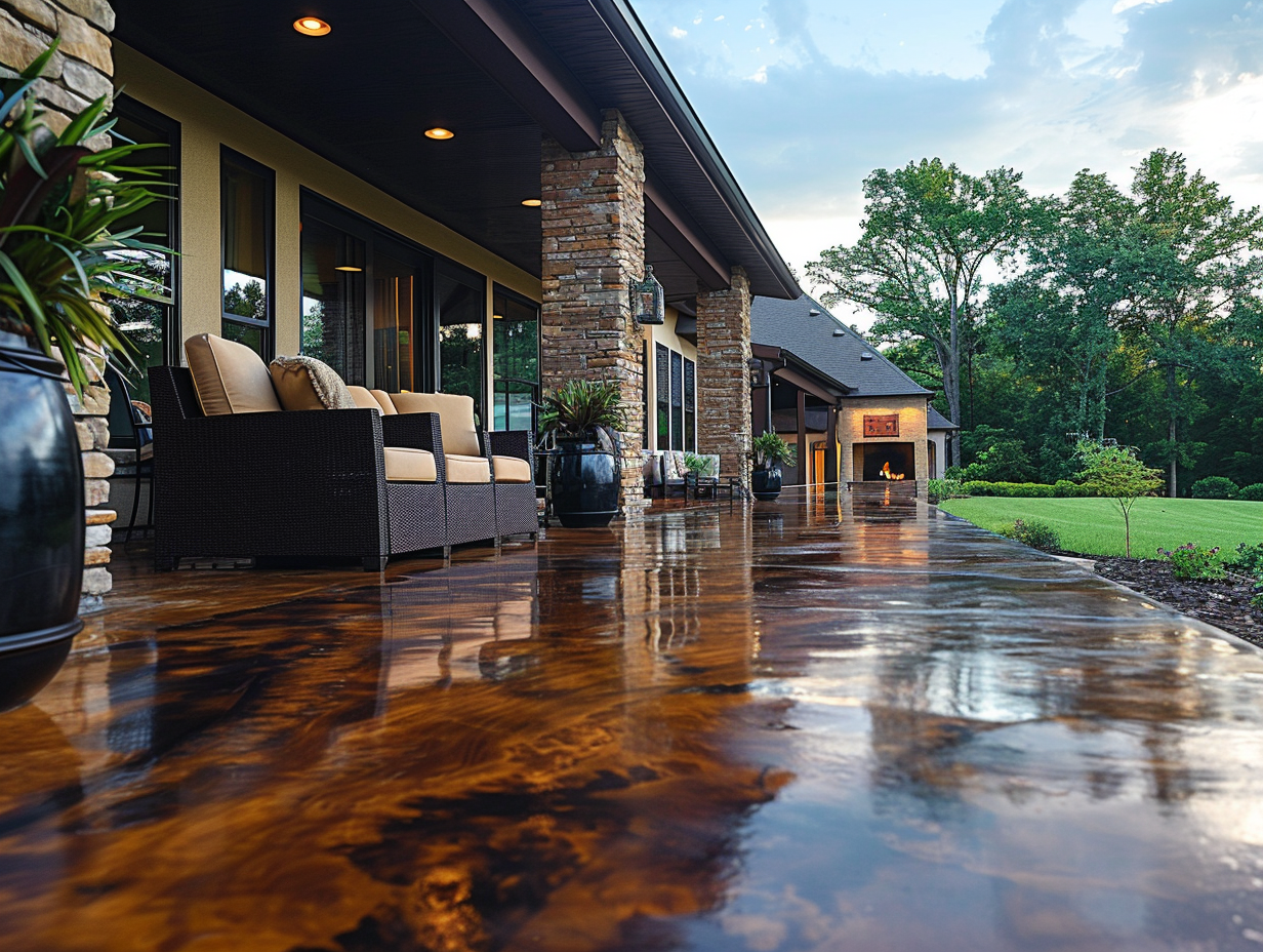 How to Stain Your Concrete Patio Like a Pro Clever Patio